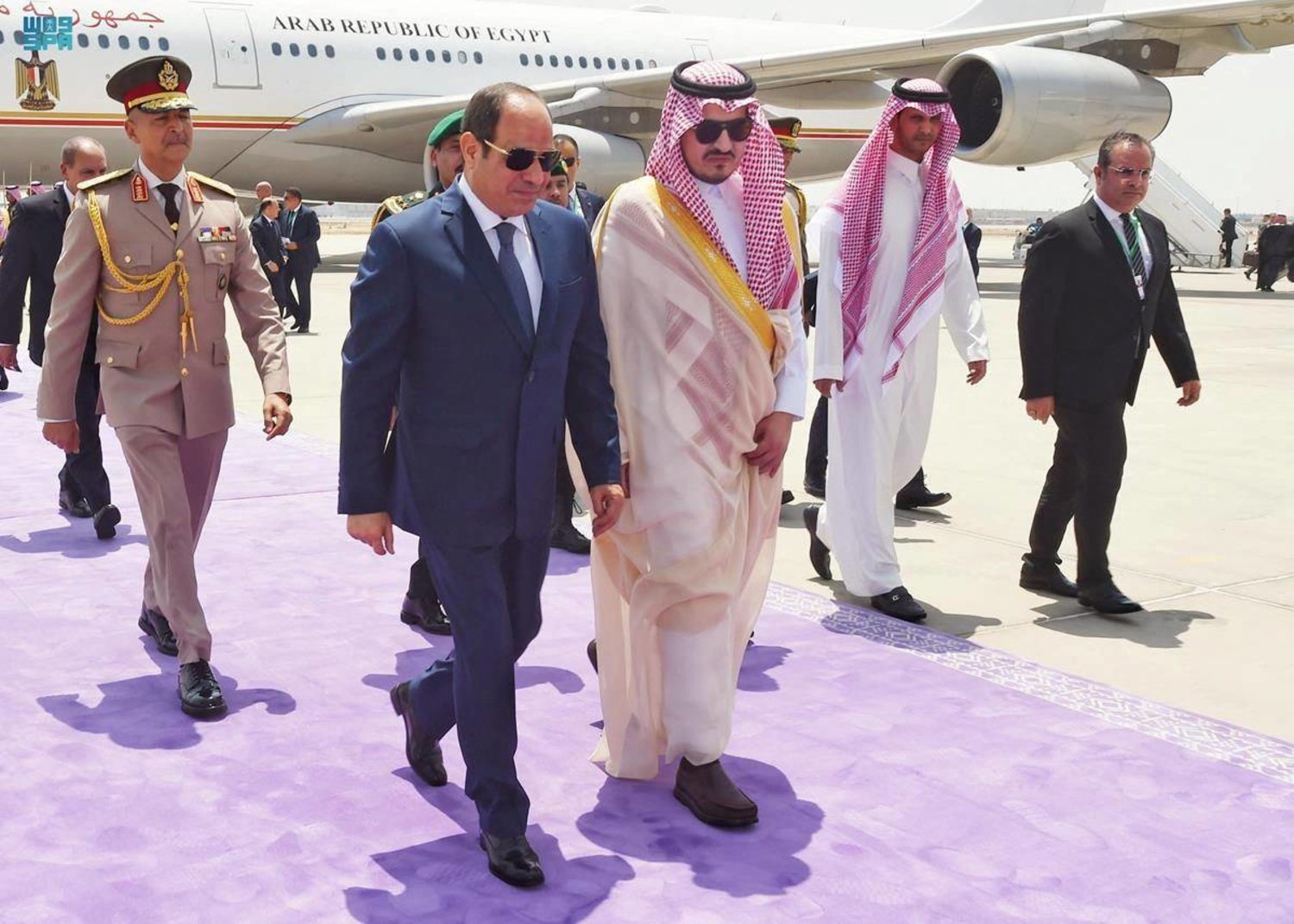 الرئيس المصري عبدالفتاح السيسي يصل إلى جدة اليوم للمشاركة في القمة العربية